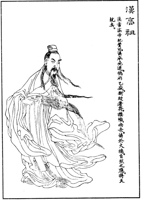 刘邦画像